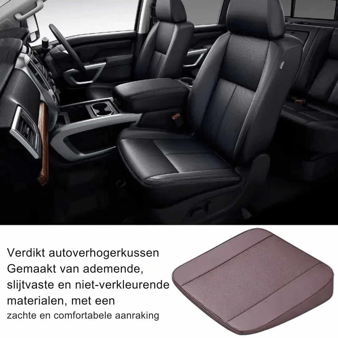 Auto Verhoger Zitkussen - Comfortabel Stoelkussen 4-8CM-zitverhoger-De Bazelaar