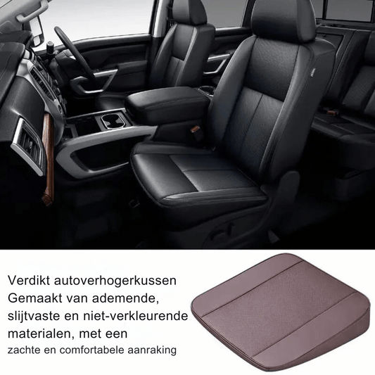Auto Verhoger Zitkussen - Comfortabel Stoelkussen 4-8CM-zitverhoger-De Bazelaar