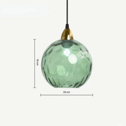 Glazen Hanglamp HelderBol – Sfeervolle Elegantie-light decor-De Bazelaar