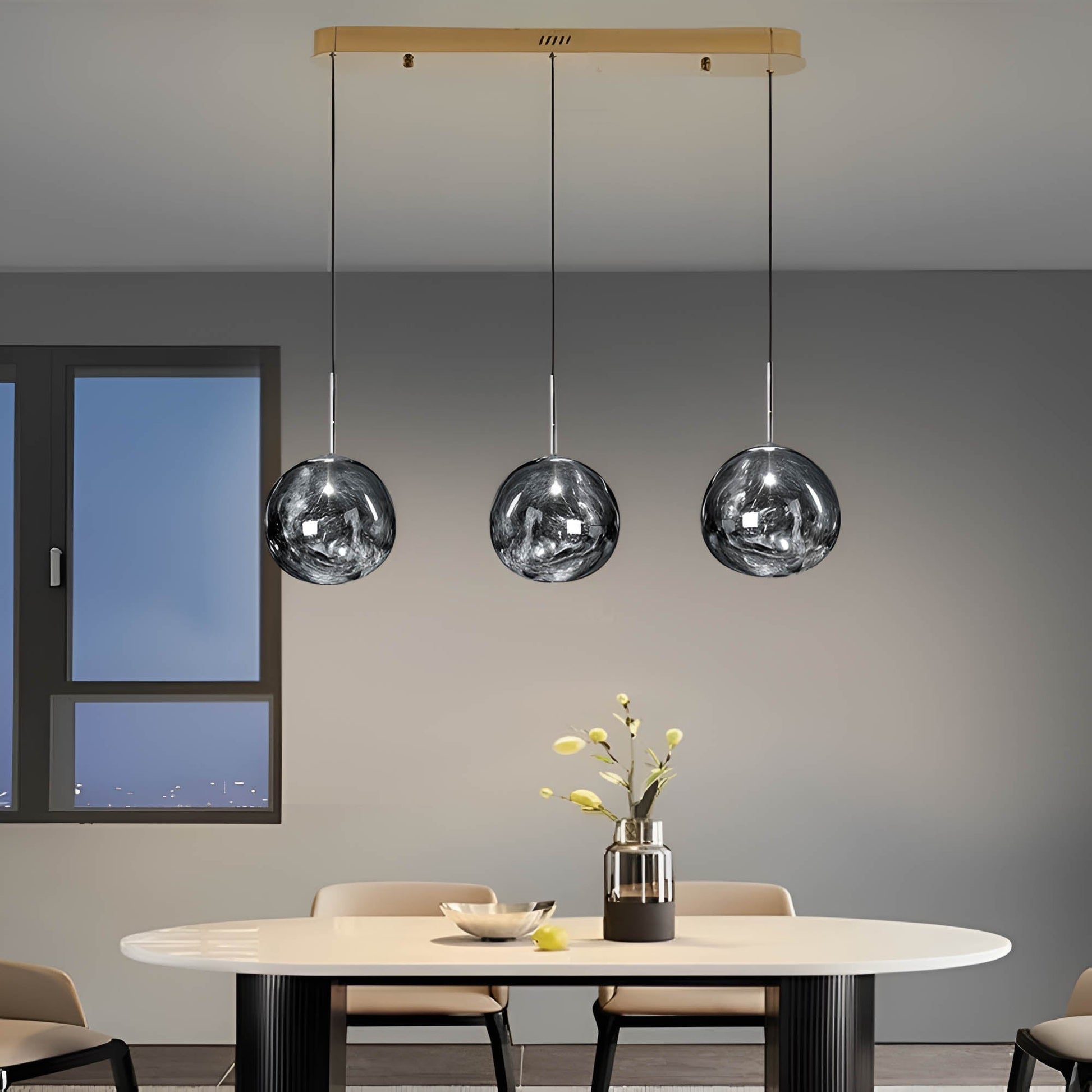 Elegante Luna Hanglamp van Hars - Modern Design-light decor-De Bazelaar