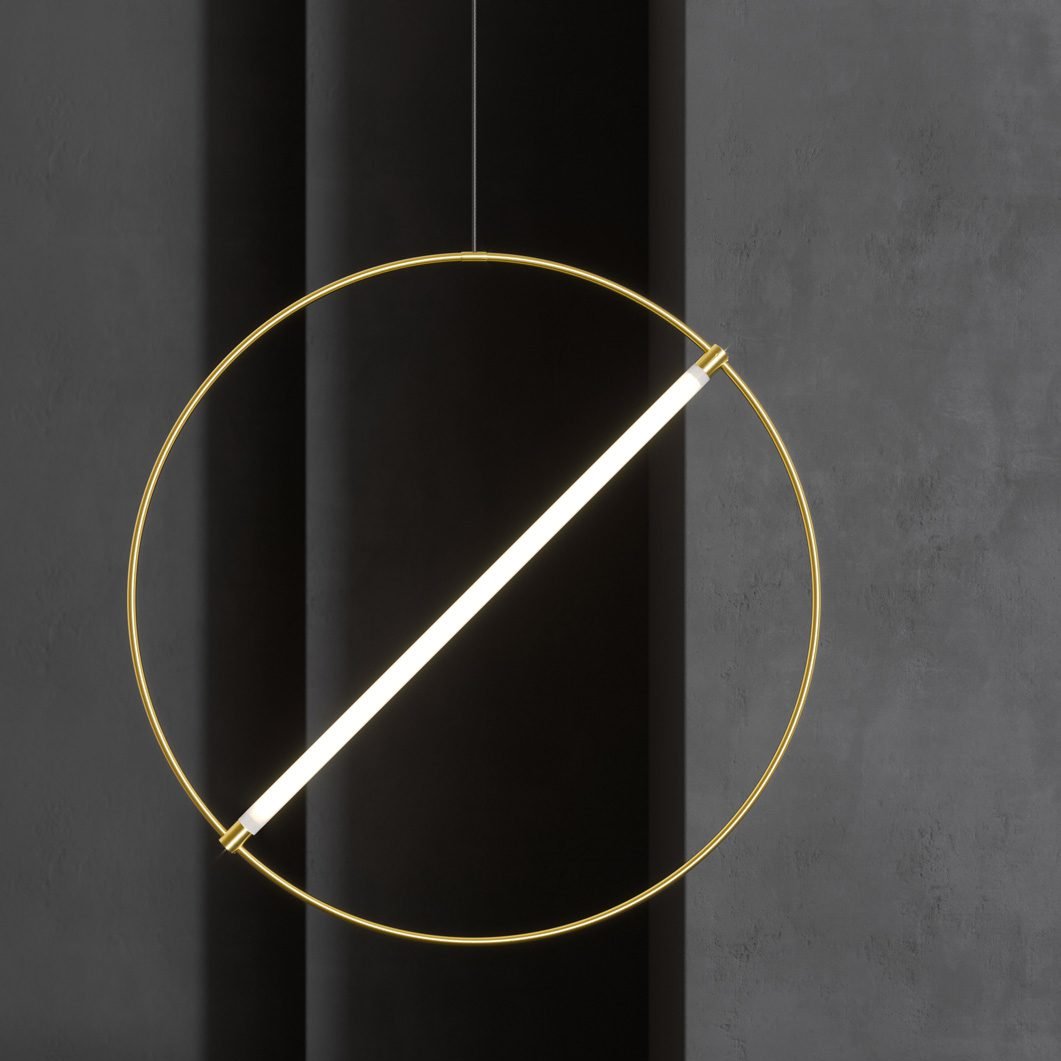 Moderne Scandinavische Hanglamp met LED en Luxe Afwerking-lamp-De Bazelaar