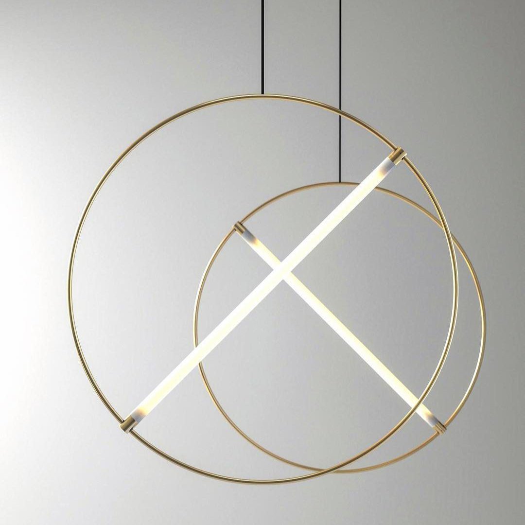 Moderne Scandinavische Hanglamp met LED en Luxe Afwerking-lamp-De Bazelaar