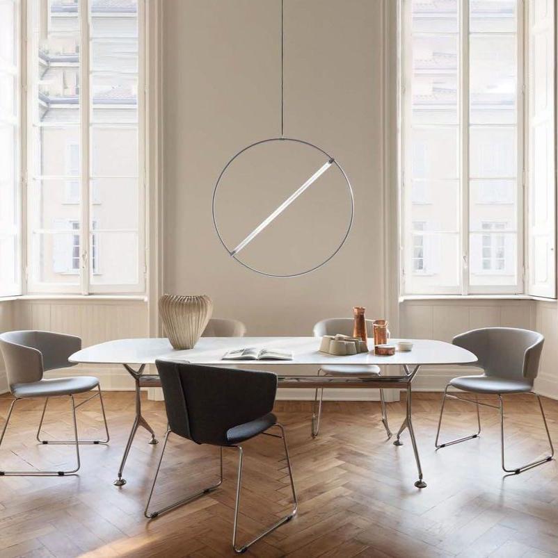 Moderne Scandinavische Hanglamp met LED en Luxe Afwerking-lamp-De Bazelaar