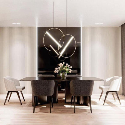 Moderne Scandinavische Hanglamp met LED en Luxe Afwerking-lamp-De Bazelaar