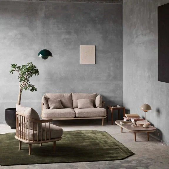 Elegante Houten Plafondlamp met Warme Verlichting-Lamps-De Bazelaar