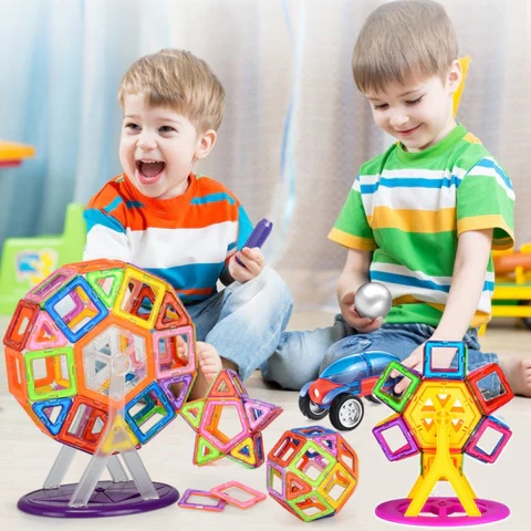 Magnetische Speelgoed Bouwset - Educatieve Ontwikkeling - Creatief Spel-Toys-De Bazelaar