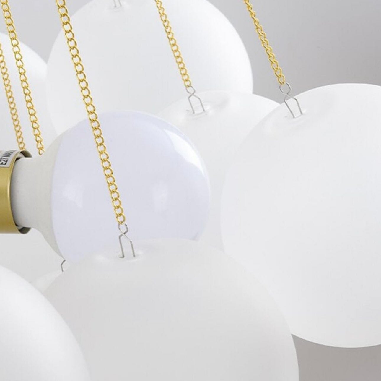 Scandinavische Hanglamp met Matte Glazen Bollen-light decor-De Bazelaar