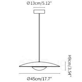 Nordic Ginger Hanglamp - Minimalistisch & Modern Design-light decor-De Bazelaar