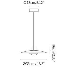 Nordic Ginger Hanglamp - Minimalistisch & Modern Design-light decor-De Bazelaar