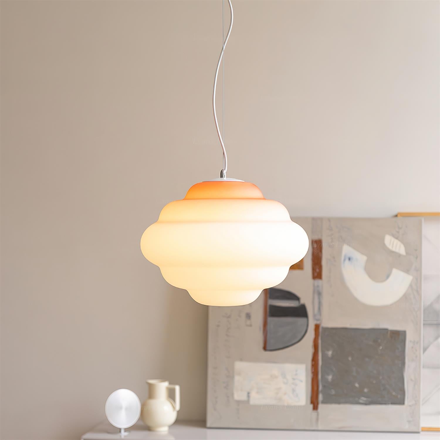 Moderne Gradient Cloud Hanglamp - Artistieke Verlichting-light decor-De Bazelaar