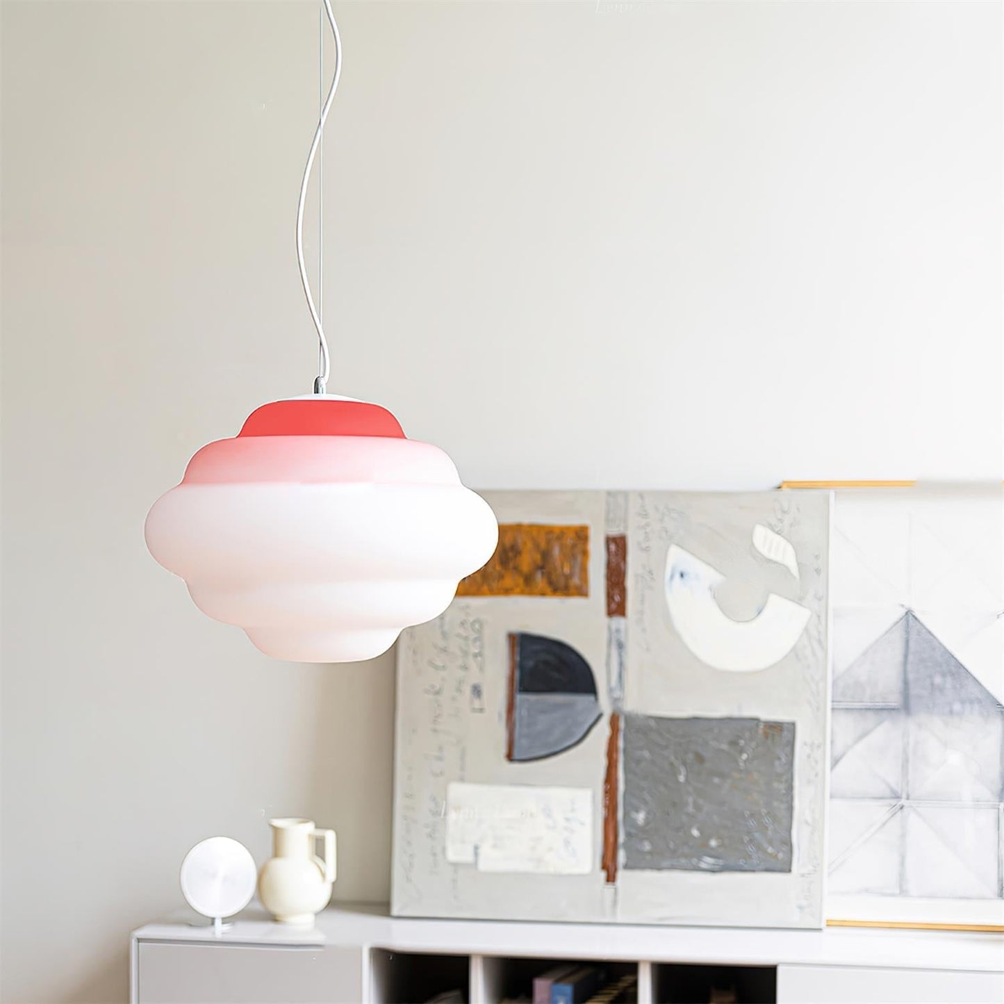 Moderne Gradient Cloud Hanglamp - Artistieke Verlichting-light decor-De Bazelaar