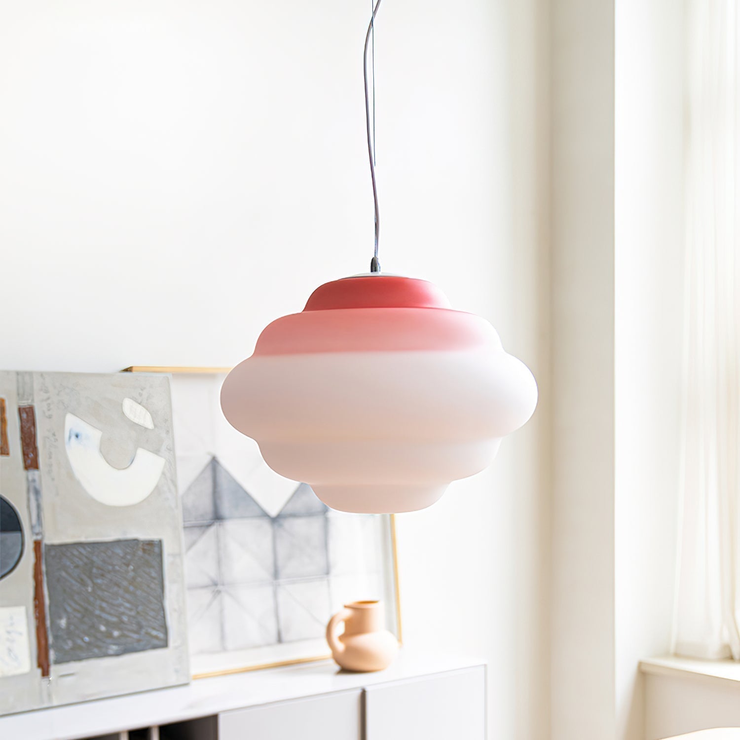 Moderne Gradient Cloud Hanglamp - Artistieke Verlichting-light decor-De Bazelaar