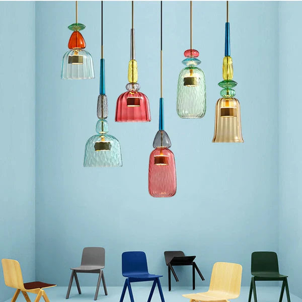 Nordic Hanglamp in Candy Colors – Modern en Elegant-light decor-De Bazelaar