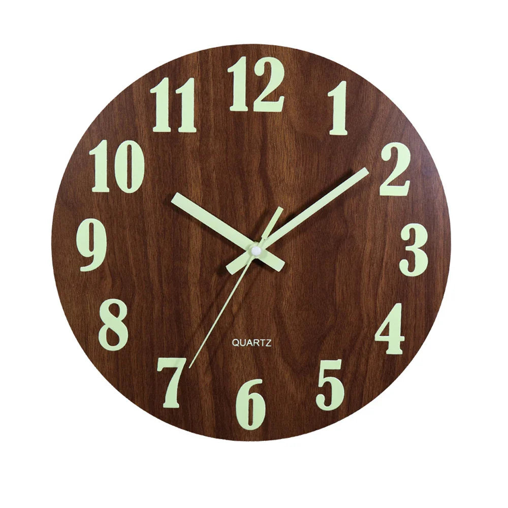 Moderne Luminous Wandklok - Stijlvol - Functioneel - Uniek Design-Wall Clocks-De Bazelaar