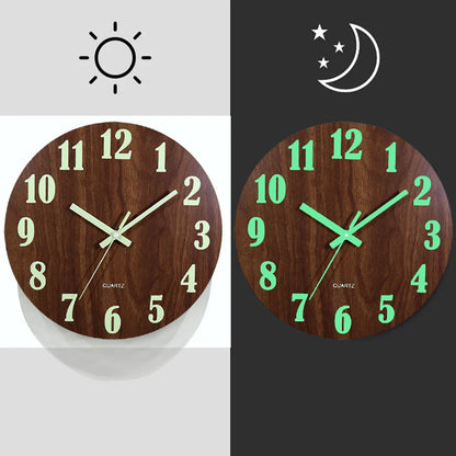 Moderne Luminous Wandklok - Stijlvol - Functioneel - Uniek Design-Wall Clocks-De Bazelaar