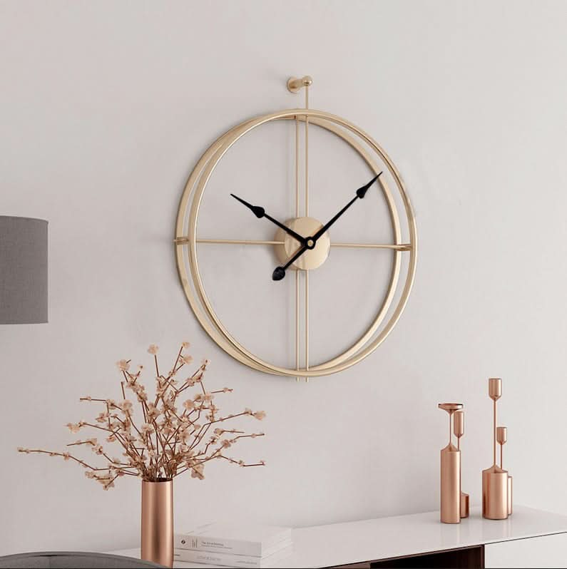 Moderne Minimalistische Wandklok-wall clocks-De Bazelaar