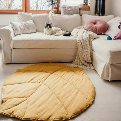 Leafy Comfort Baby Speelmat - Veiligheid Ontwikkeling-playmat-De Bazelaar