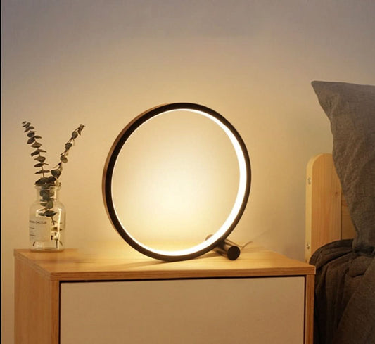 Balans Lamp - HALO LED Licht Cirkel lamp-Table Lamps & Atmosphere-De Bazelaar