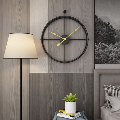 Moderne Minimalistische Wandklok-wall clocks-De Bazelaar