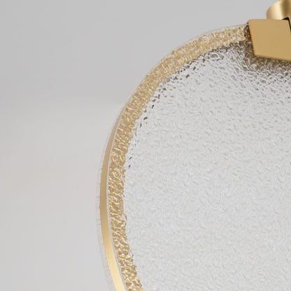 Horo Hanglamp – Elegant Messing & Getint Glas-light decor-De Bazelaar