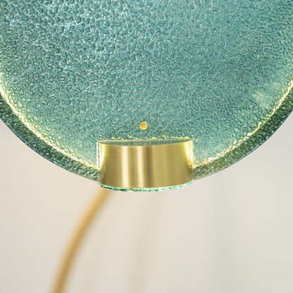 Horo Hanglamp – Elegant Messing & Getint Glas-light decor-De Bazelaar