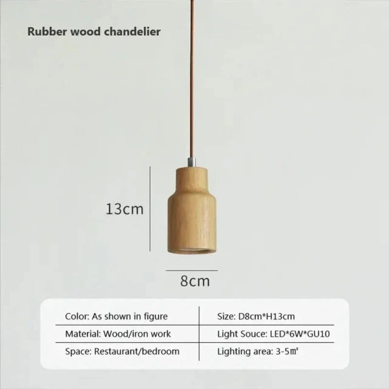 NordicGlow Houten Hanglamp - Scandinavische Stijl en Natuurlijke Warmte-light decor-De Bazelaar