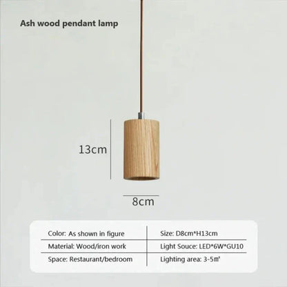 NordicGlow Houten Hanglamp - Scandinavische Stijl en Natuurlijke Warmte-light decor-De Bazelaar