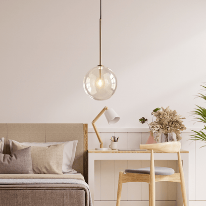 Scandinavische Glazen Hanglamp - Minimalistisch en Modern-light decor-De Bazelaar