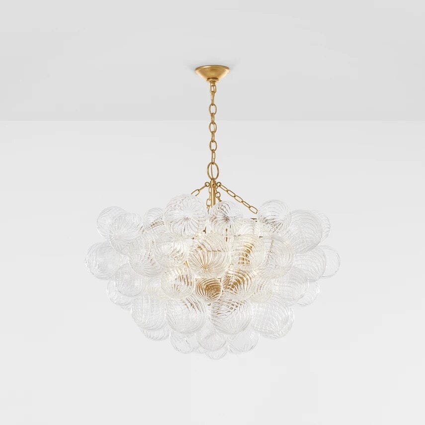 Cluster Ribbed Bubble Kroonluchter - Luxe en Stijlvol Design-light decor-De Bazelaar