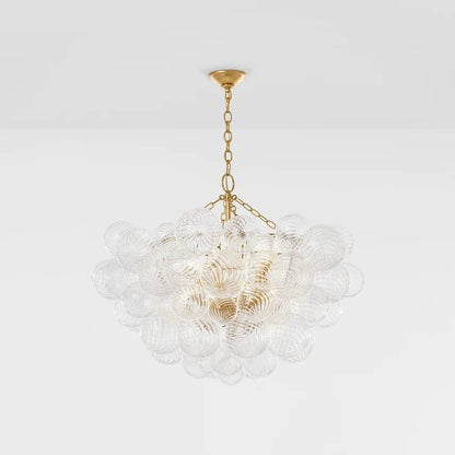 Cluster Ribbed Bubble Kroonluchter - Luxe en Stijlvol Design-light decor-De Bazelaar