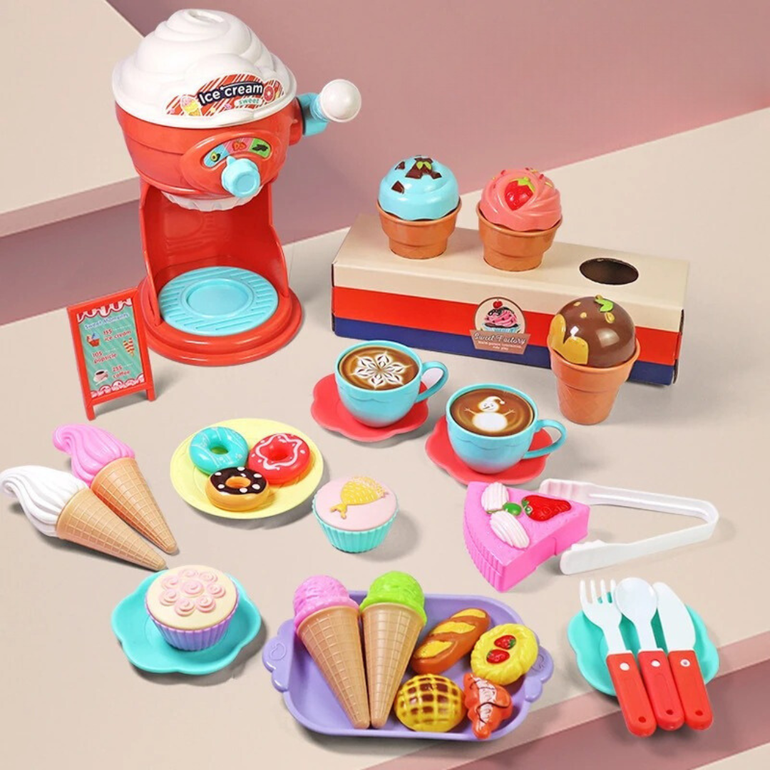 Ice Cream Delight - Creatieve IJs Maker Set - Unieke Smaken Maken-Toys-De Bazelaar
