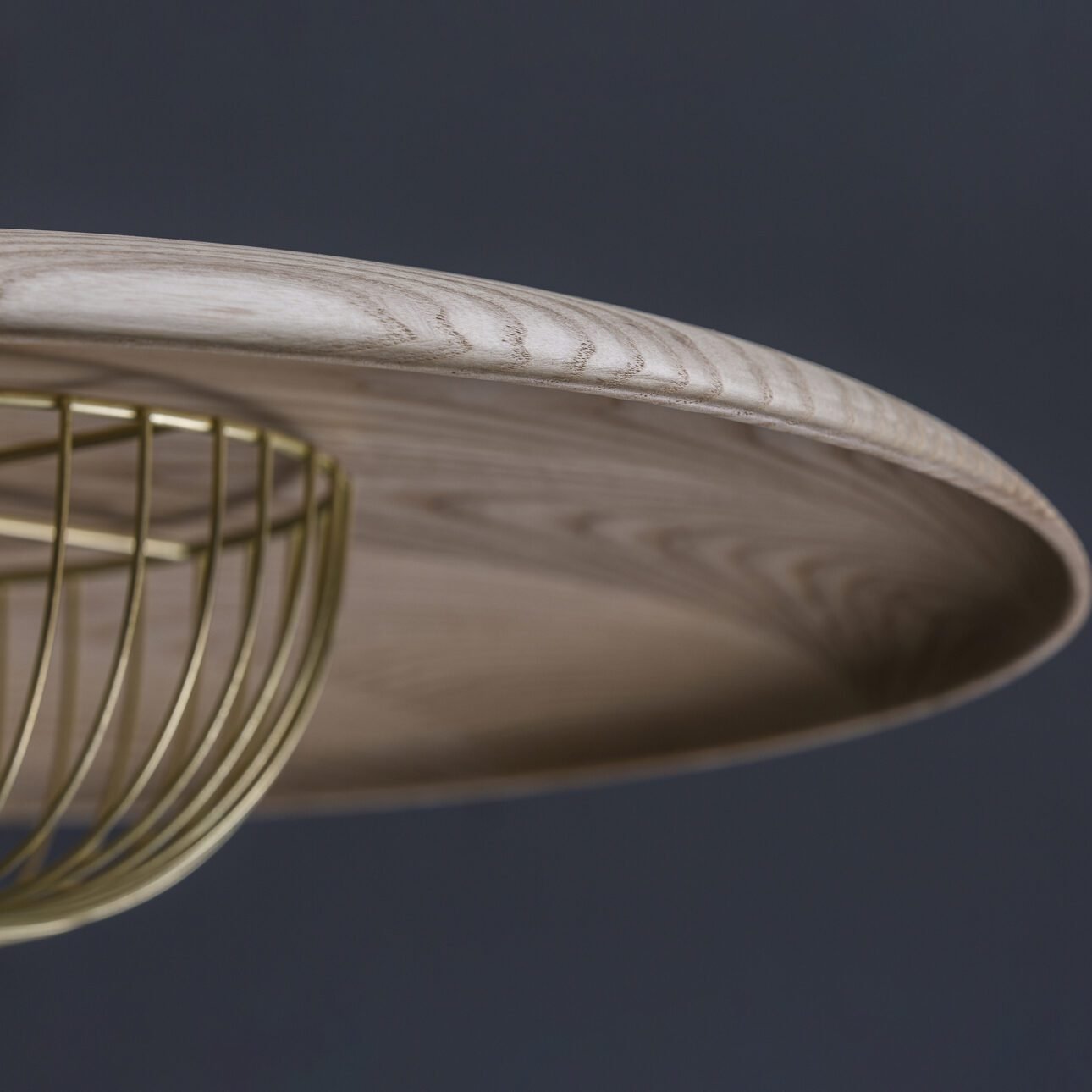 Kasa Nordic Houten Hanglamp met Metaal-light decor-De Bazelaar