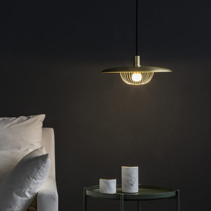 Kasa Nordic Houten Hanglamp met Metaal-light decor-De Bazelaar