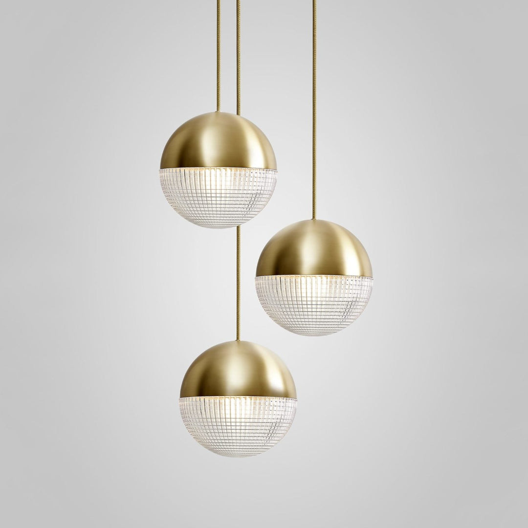 Suspended Lens Flair Hanglamp – Luxe & Innovatief Design-light decor-De Bazelaar