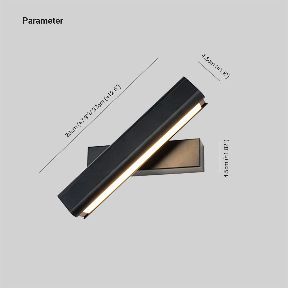 Moderne LED Wandlamp van Hout en Metaal-light decor-De Bazelaar