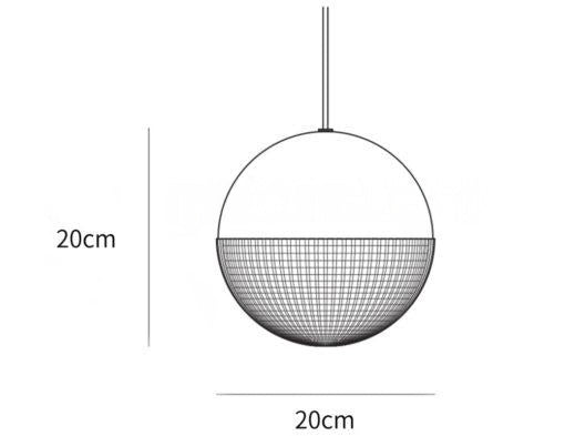 Suspended Lens Flair Hanglamp – Luxe & Innovatief Design-light decor-De Bazelaar