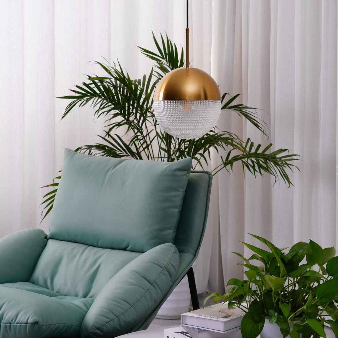 Suspended Lens Flair Hanglamp – Luxe & Innovatief Design-light decor-De Bazelaar