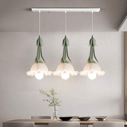 Hanglamp met Bloemenpatroon - LED en Elegant-light decor-De Bazelaar