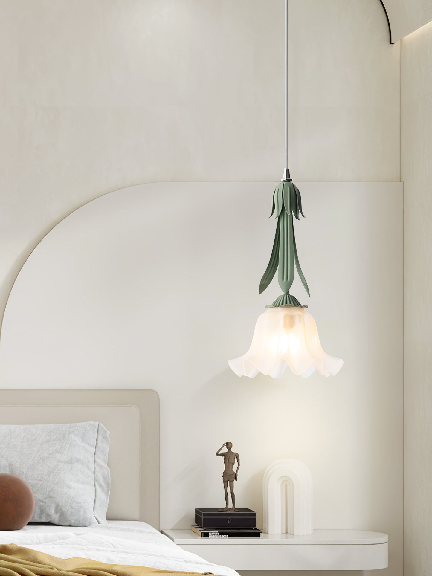 Hanglamp met Bloemenpatroon - LED en Elegant-light decor-De Bazelaar