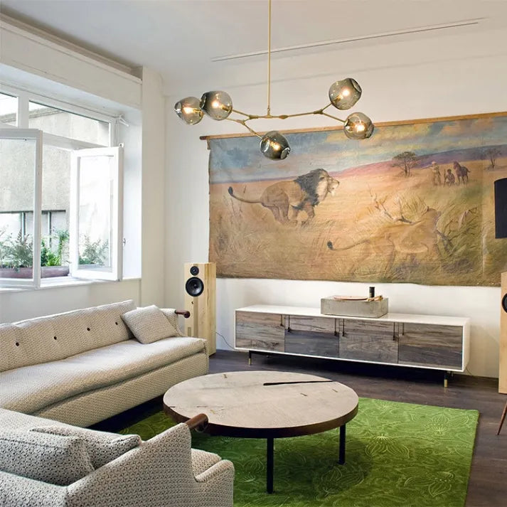 Sputnik Hanglamp Glazen Bubbles – Modern & Speels Design-lamp-De Bazelaar