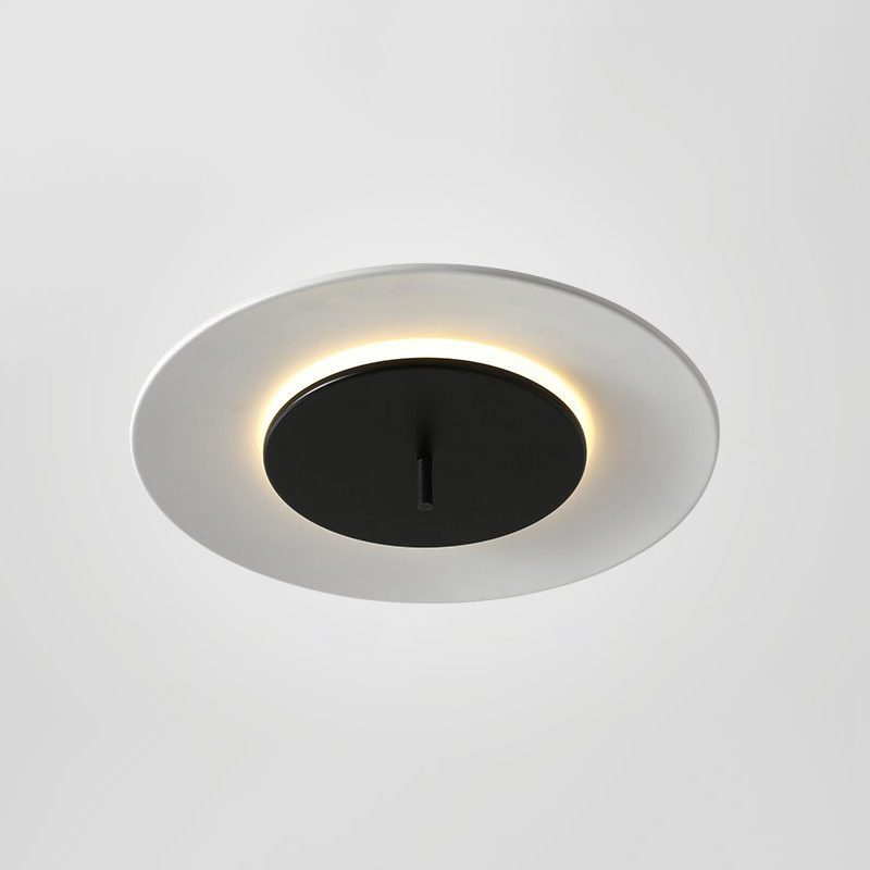 Moderne Nordic Lunaire Plafondlamp met LED-light decor-De Bazelaar