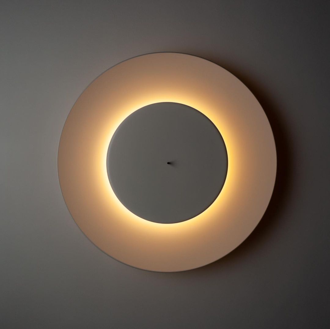 Moderne Nordic Lunaire Plafondlamp met LED-light decor-De Bazelaar