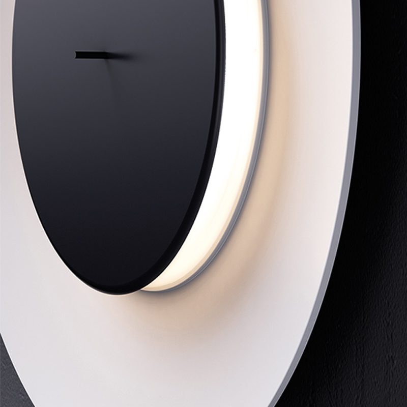 Moderne Nordic Lunaire Plafondlamp met LED-light decor-De Bazelaar