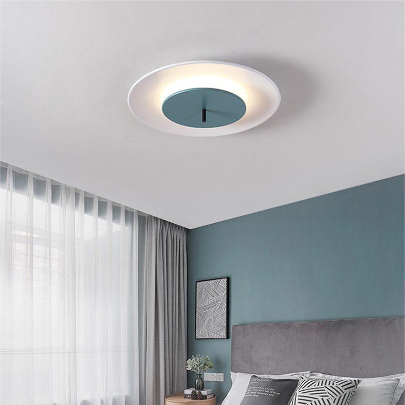 Moderne Nordic Lunaire Plafondlamp met LED-light decor-De Bazelaar