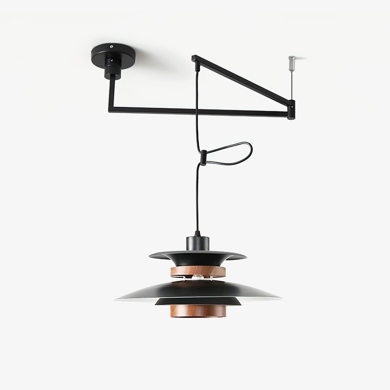 Mercero Hanglamp met draaibare arm - Flexibele verlichting-light decor-De Bazelaar