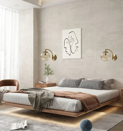 LumiCrystal - Moderne Glaswandleuchte