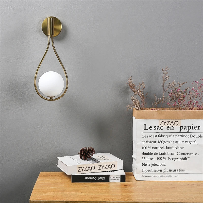 Moderne LED Wandlamp van Glas en Metaal-light decor-De Bazelaar