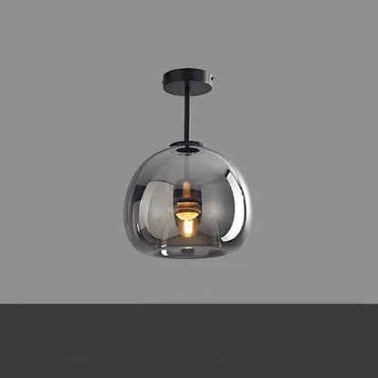 Compacte Glazen Plafondlamp voor Moderne Elegantie-lamp-De Bazelaar