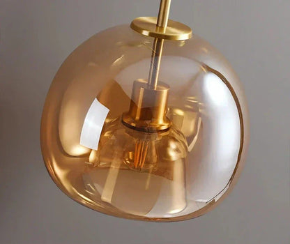Compacte Glazen Plafondlamp voor Moderne Elegantie-lamp-De Bazelaar