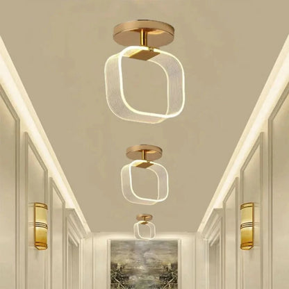 KreativGlow - Slanke LED-Plafondlamp